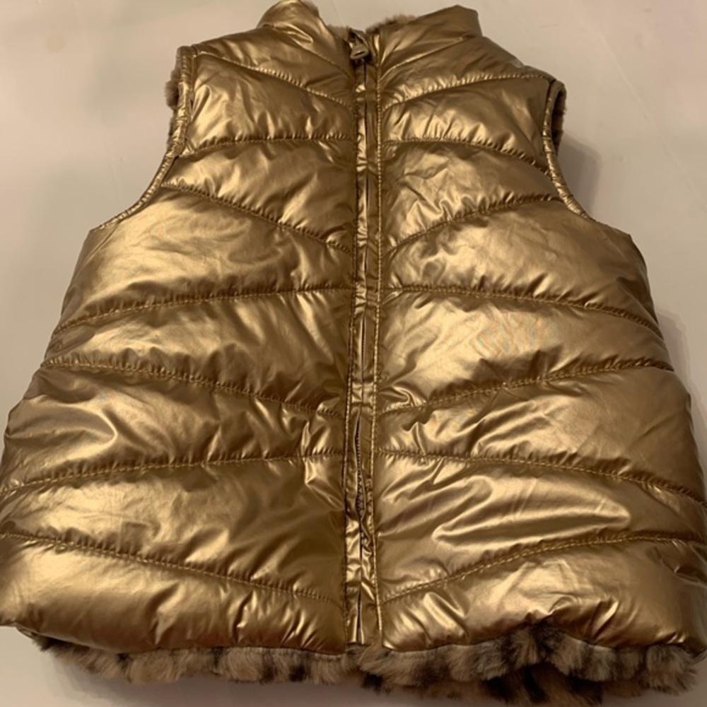 Epic Threads Reversible Puffer Jacket Size 3T NWOT